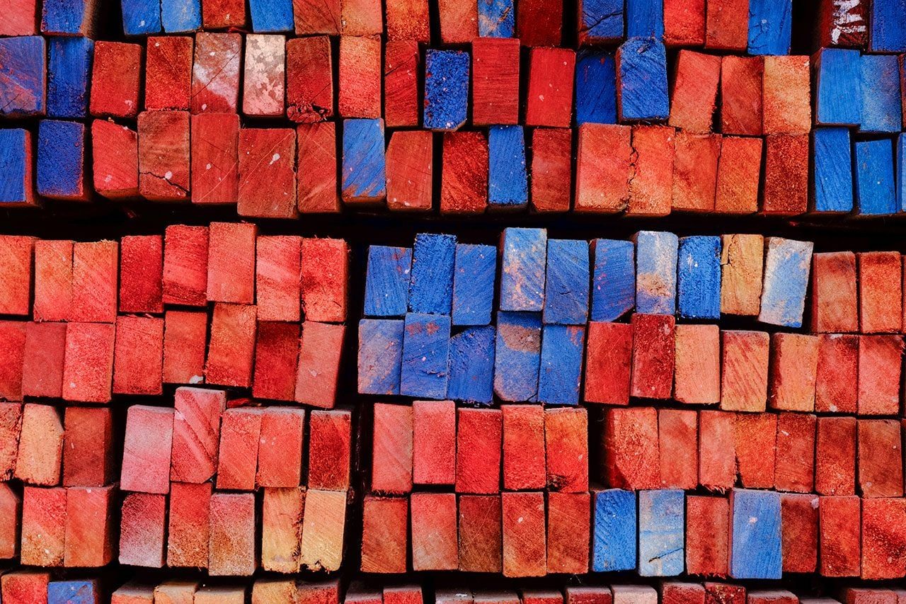 The Painted Lumber Ends You've Always Overlooked Have a Very Specific Purpose
